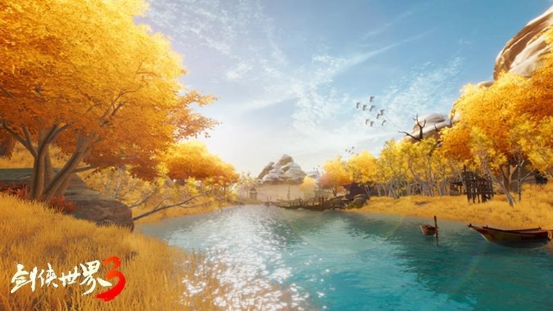 《剑侠世界3》领略剑侠江湖的四季之美！